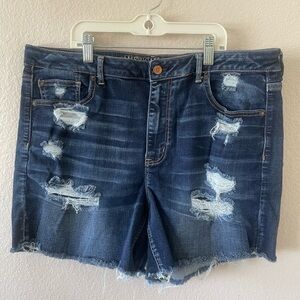 American Eagle super hi-rise shortie